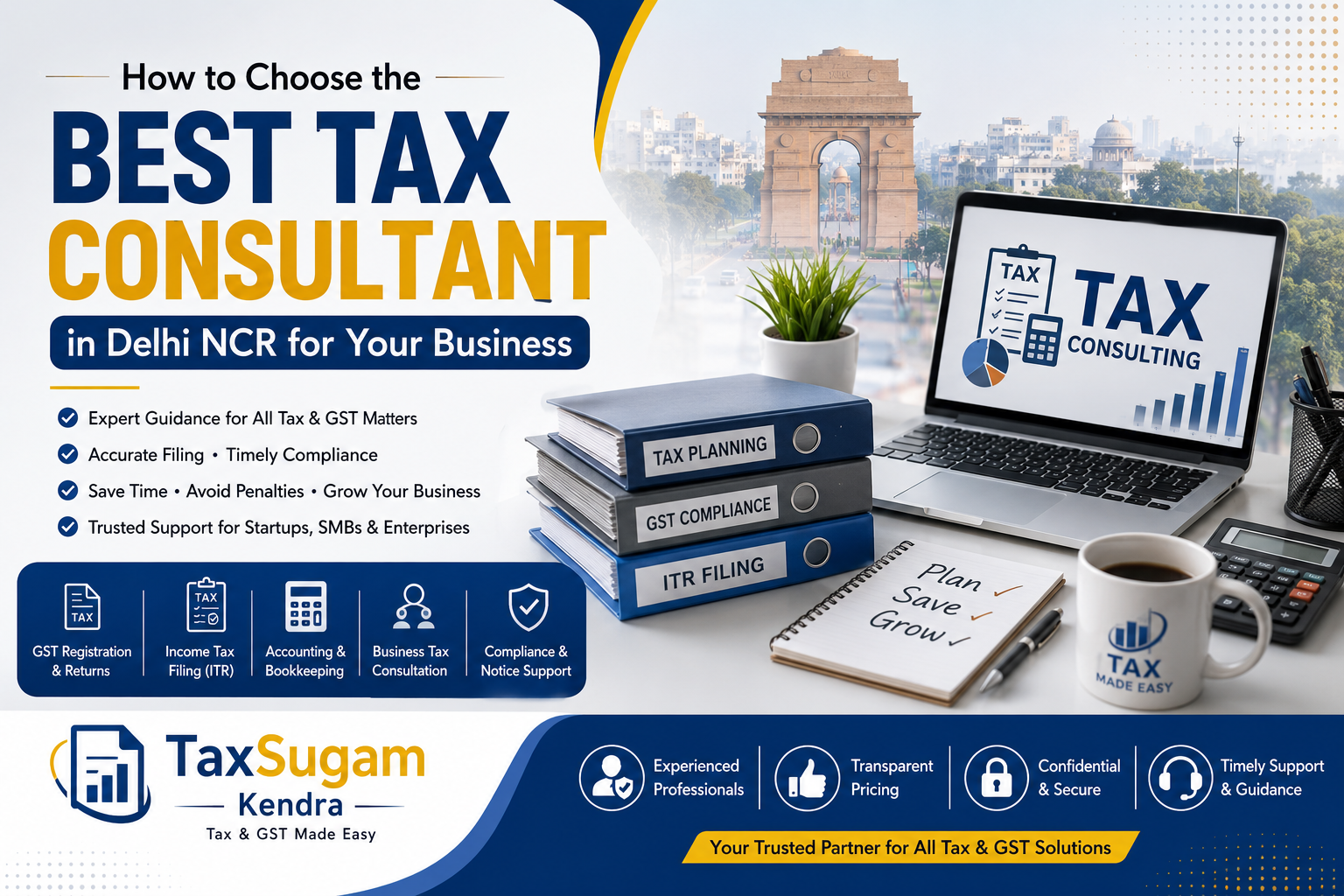 How to Choose the Best Tax Consultant in Delhi NCR for Your Business 